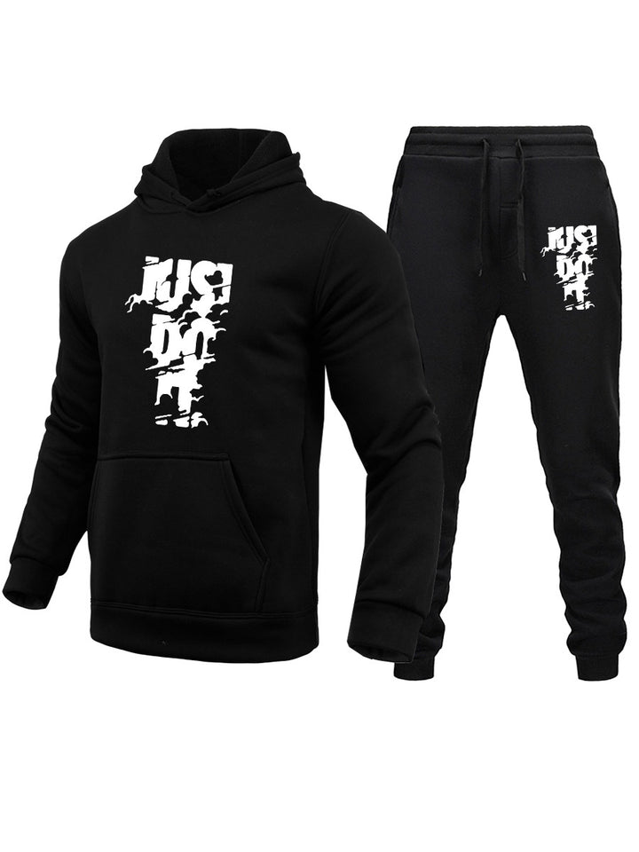 Women's sporty hoodie and jogger pants set with modern logo design Lune London