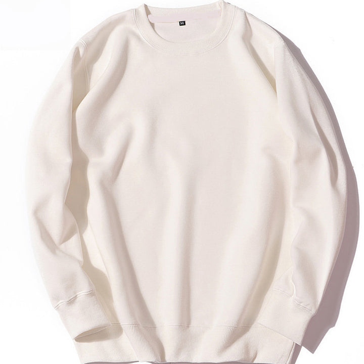 Women's sweatshirt made of high-quality cotton blend with a casual fit and round neckline Lune London
