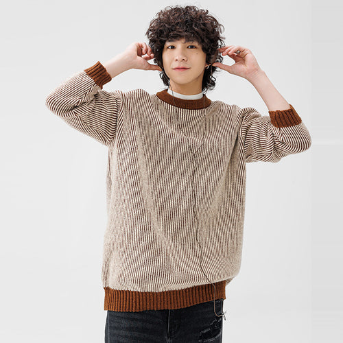 Men Thick Knit Sweater Amarae