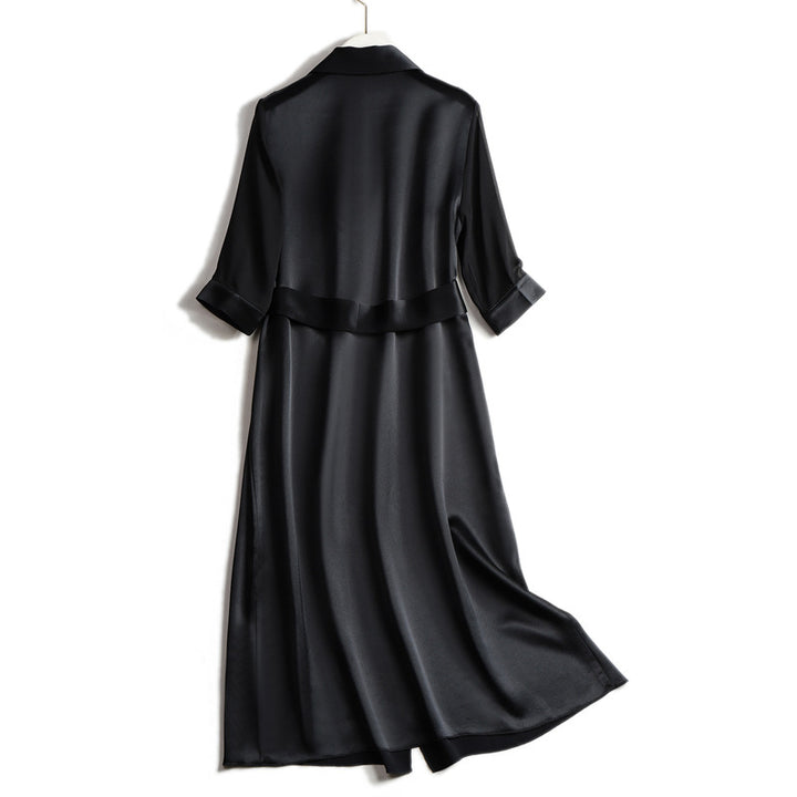 Lune London Long Satin Dress for Women