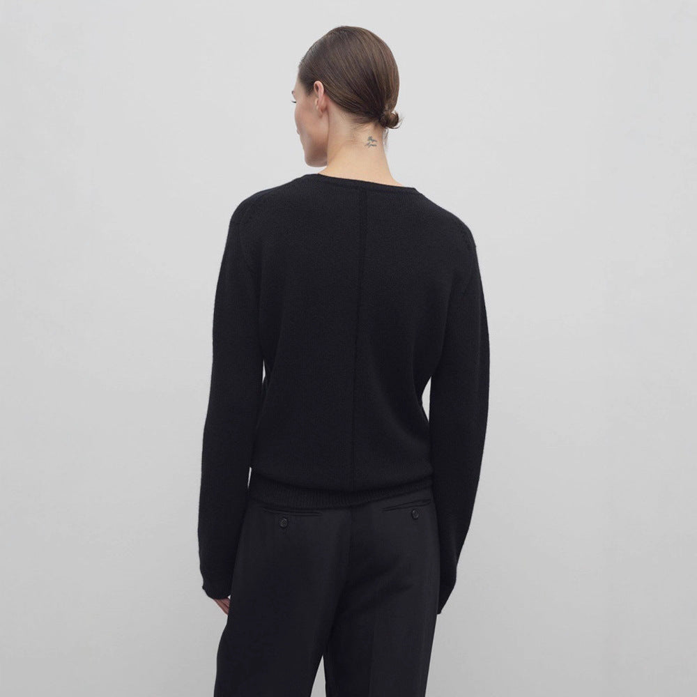 Pull fin en laine haut de gamme Chic & Stil