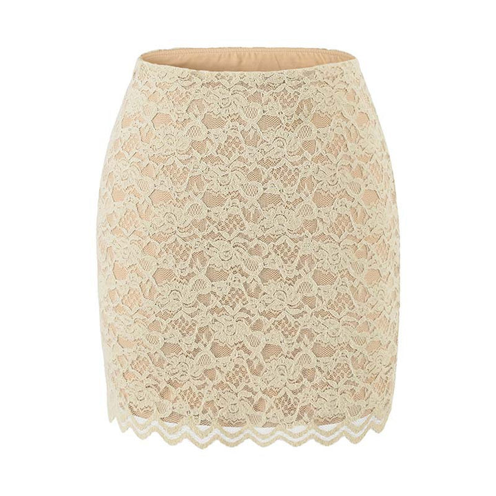 Women's Figure-hugging Lace Top with Wrap V-neck and Long Sleeves Amarae