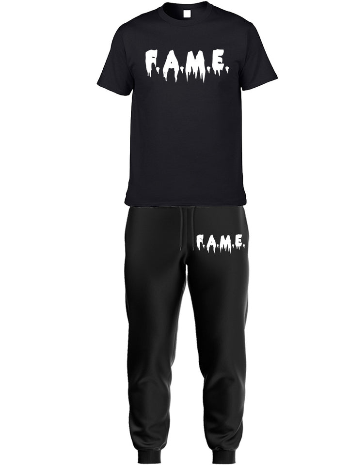 Women's hoodie and jogger pant set with modern logo print Lune London