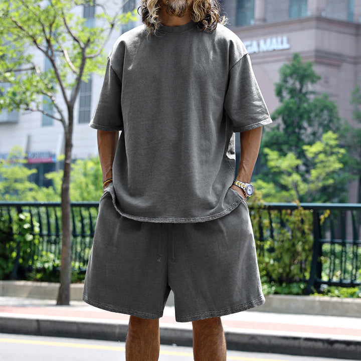 Casual set for men in breathable cotton Lune London