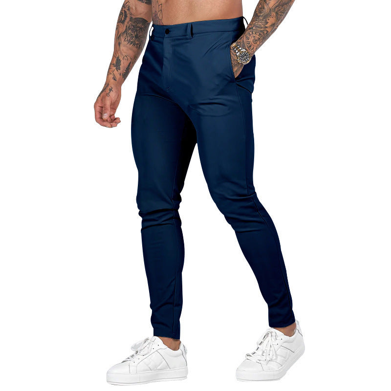Slim-fit chinos for men from Lune London