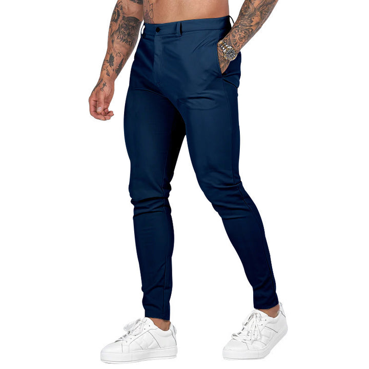 Slim-fit chinos for men from Lune London
