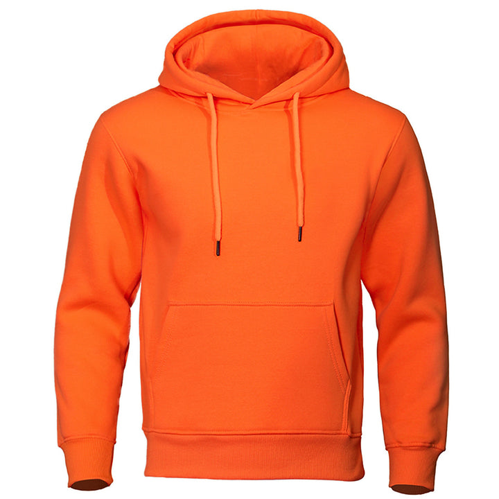 Men's hooded sweatshirt with soft inner lining and stylish details Amarae