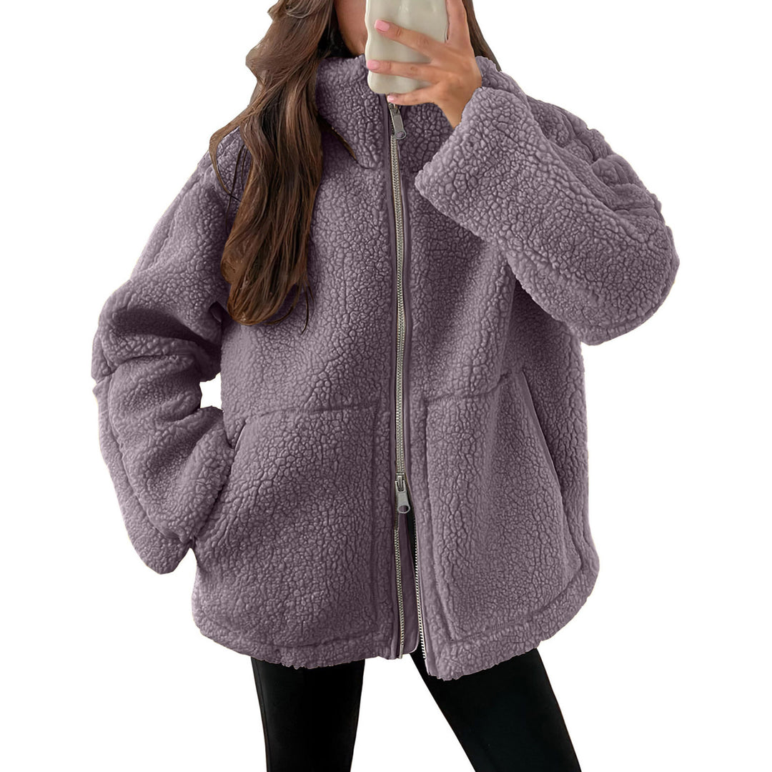 Ladies Comfortable Chic Fleece Sweatshirt