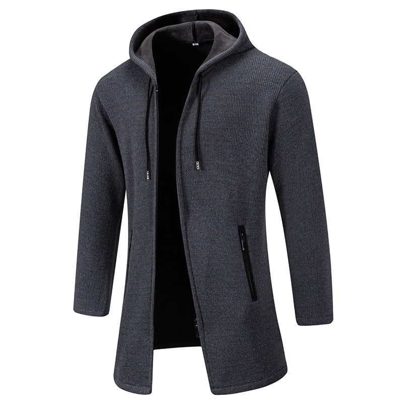 Trendy transitional jacket for men with high collar Lune London