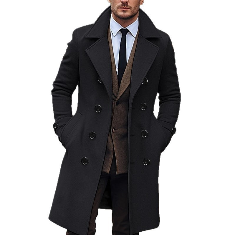 Classic wool coat for men Lune London