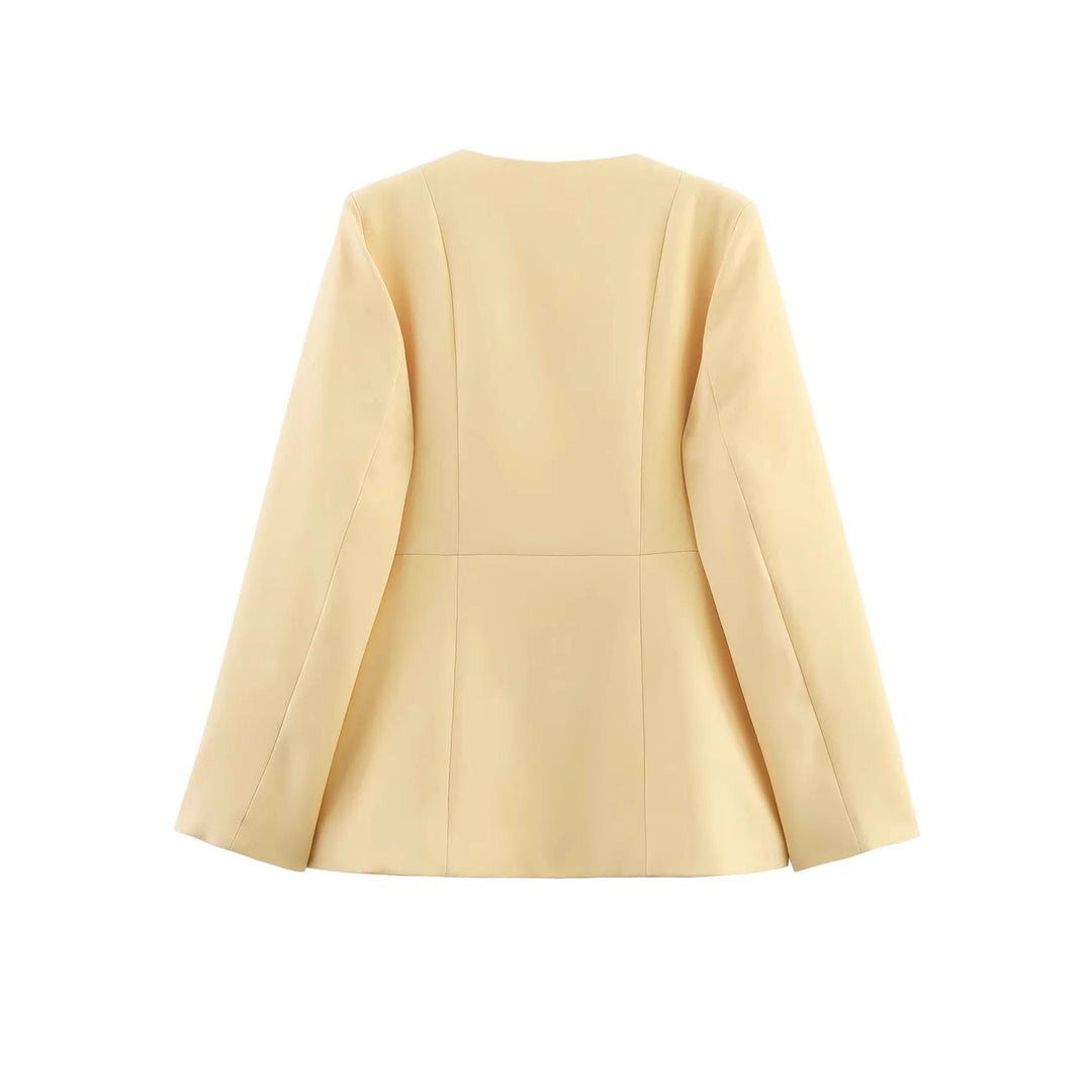 Trendy short jacket for women with textured design Lune London