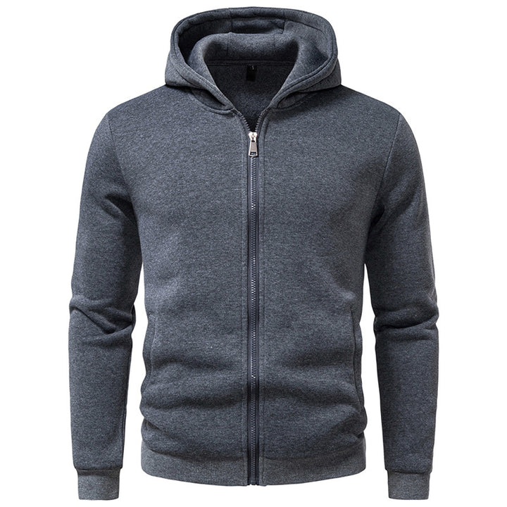 Men's zip up comfortable hooded sweatshirt Lune London