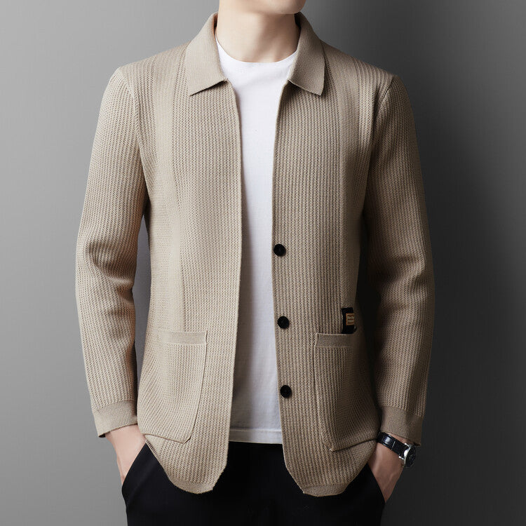 Casual knitted jacket for men Lune London