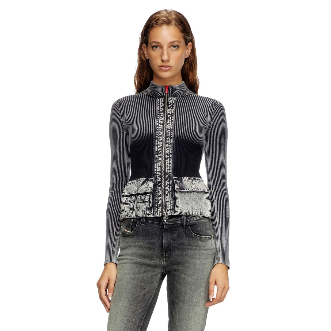 Women's vest with denim-inspired pockets and modern cut Lune London