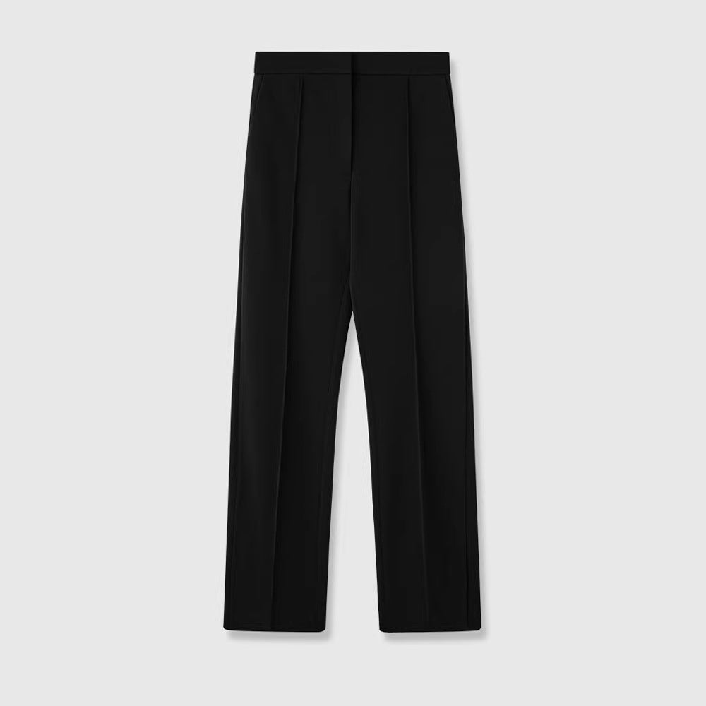 Pantalons de costume élégants pour femmes avec plis