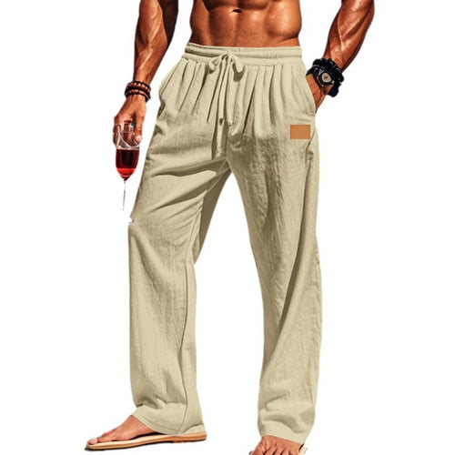 Casual beach pants for men with adjustable waist and breathable fabric Amarae