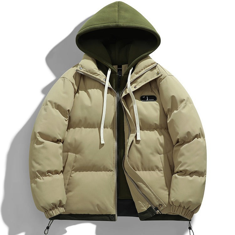 Urban down jacket for men with removable inner lining Lune London