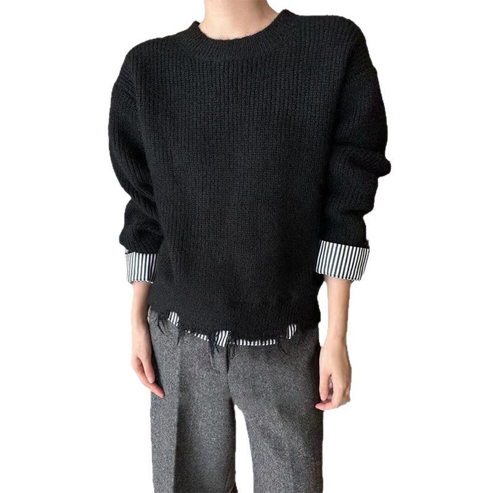 Pull décontracté pour femmes avec un design fringant à la mode et une coupe confortable Chic & Stil