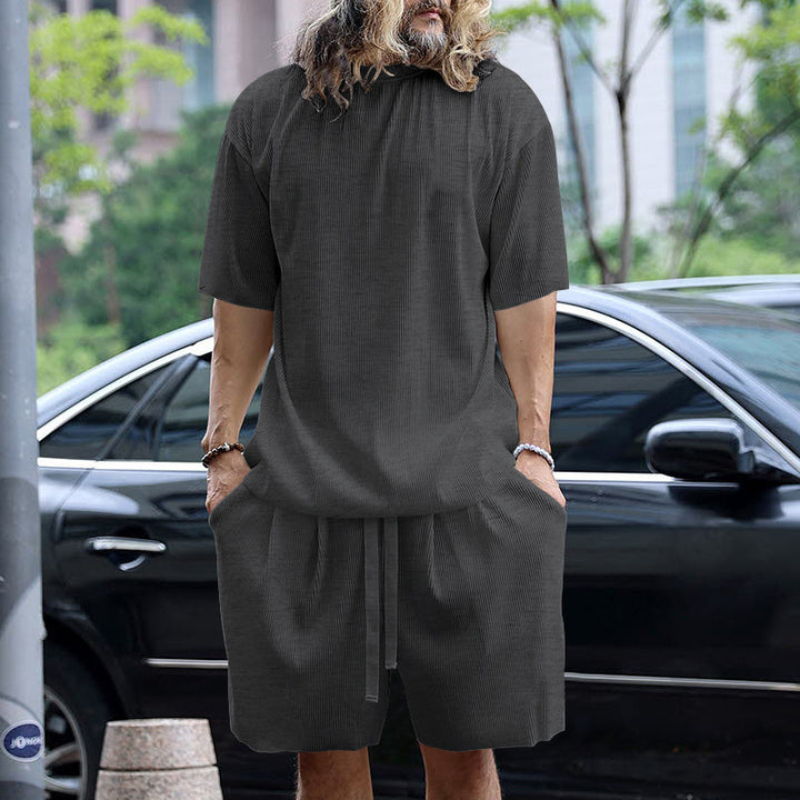 Casual lounge set for men with breathable design and elastic waistband Lune London