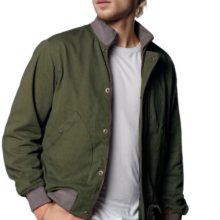 Elegant transition jacket for men with two pockets Amarae