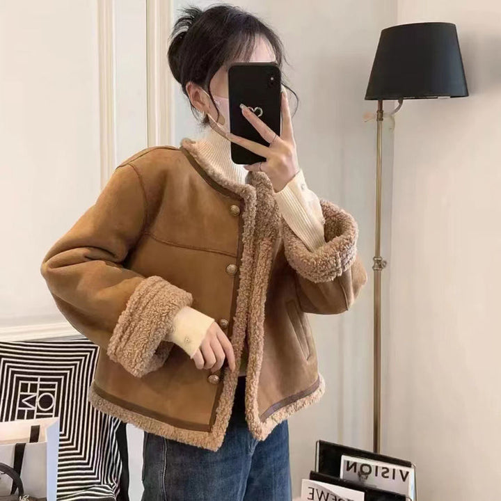 Veste teddy femme avec doublure de haute qualité Chic & Stil