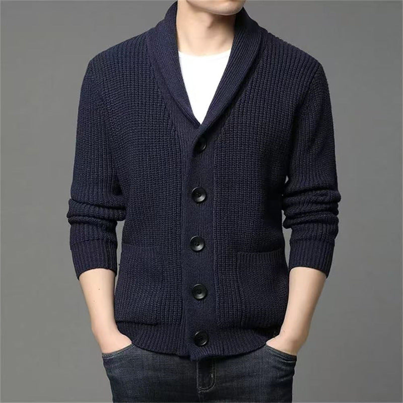 Men's mesh jacket with deep collar and practical pockets Lune London
