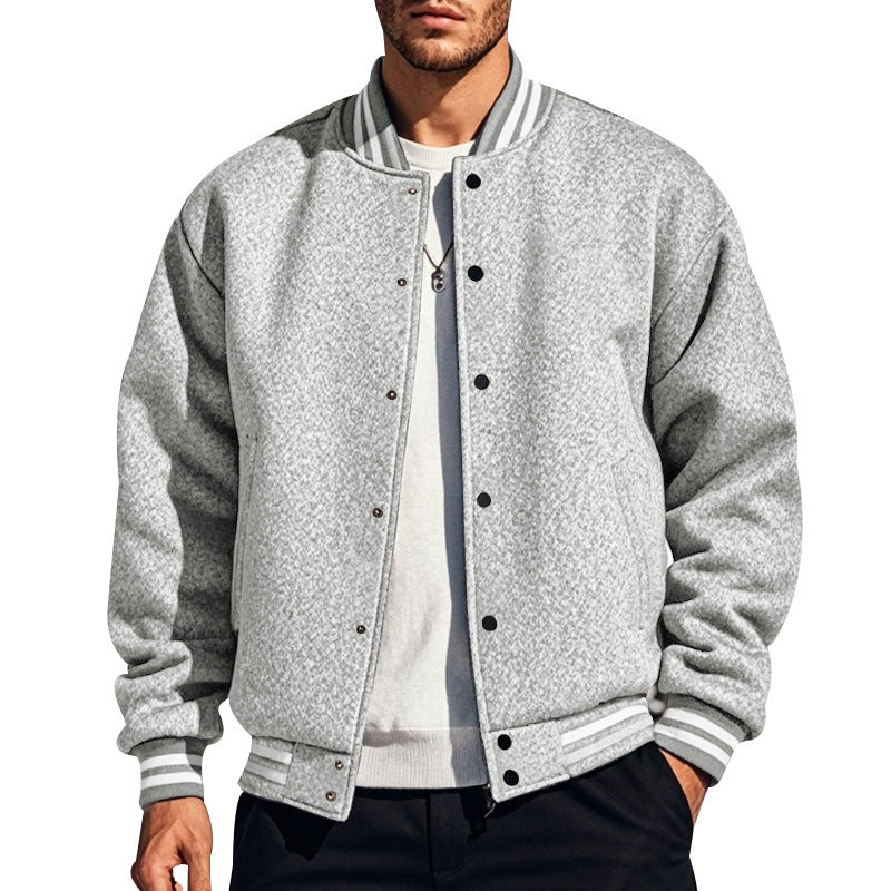 Chic and Stylish Men's Sports College Jacket