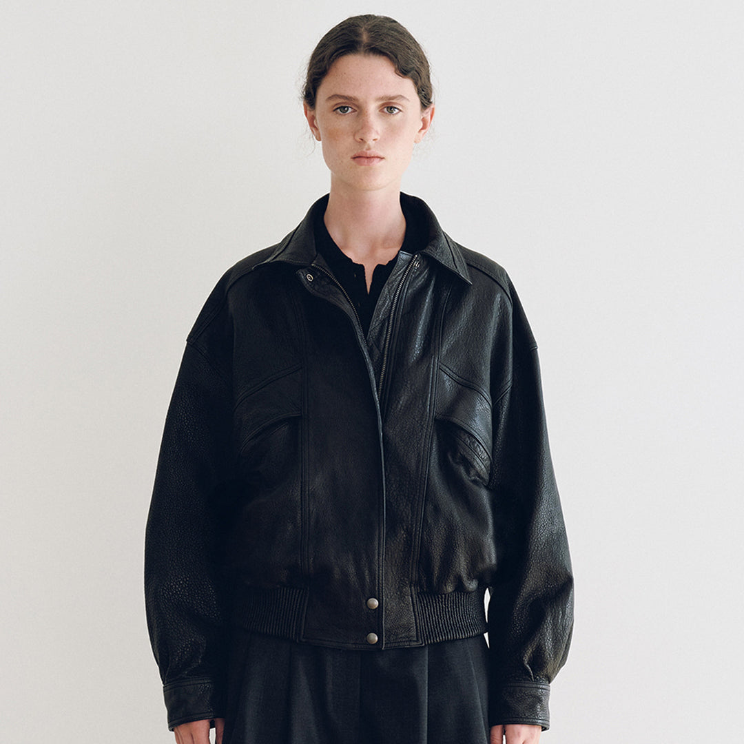 Veste en cuir décontractée à la mode pour femmes avec poches distinctives Chic & Stil