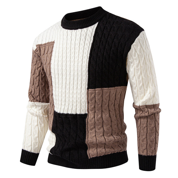 Women’s sweater with creative knit pattern Lune London