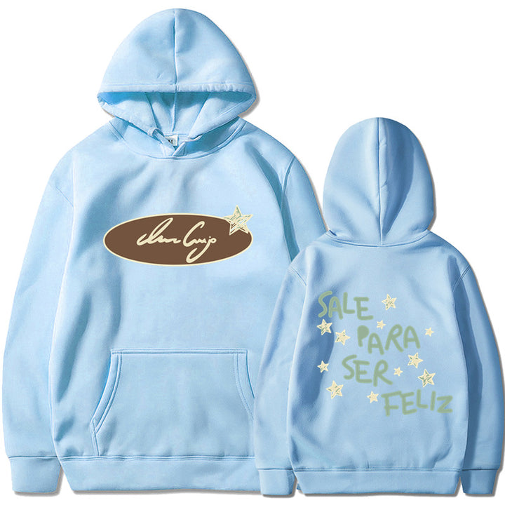 Women's hoodie sweatshirt with creative lettering and eye-catching design Chic & Stil