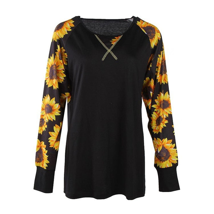 Long sleeve shirt for women with a floral design and a relaxed fit Lune London