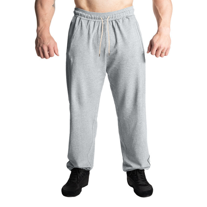 Comfortable sports pants for men with side pockets and adjustable waist Lune London