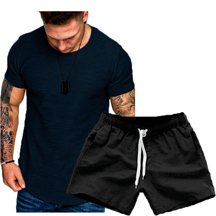 Men's leisure T-shirt and shorts set Lune London