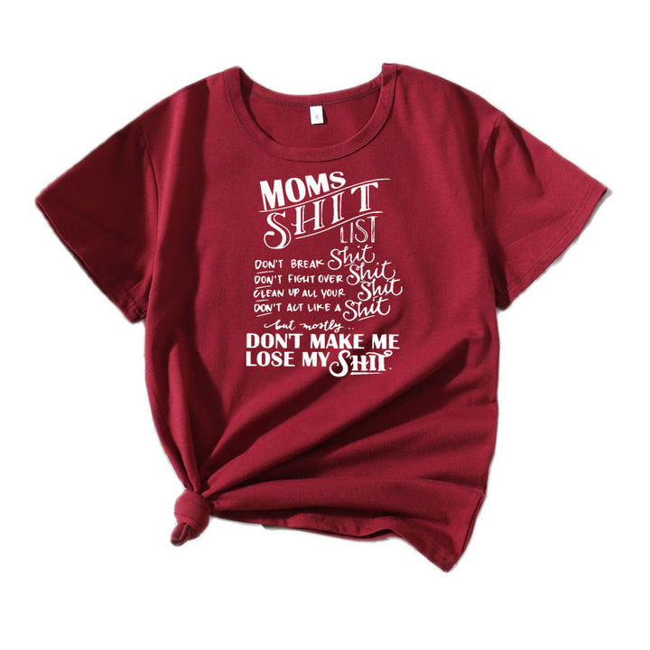 Women's Humorous Graphic T-shirt Lune London