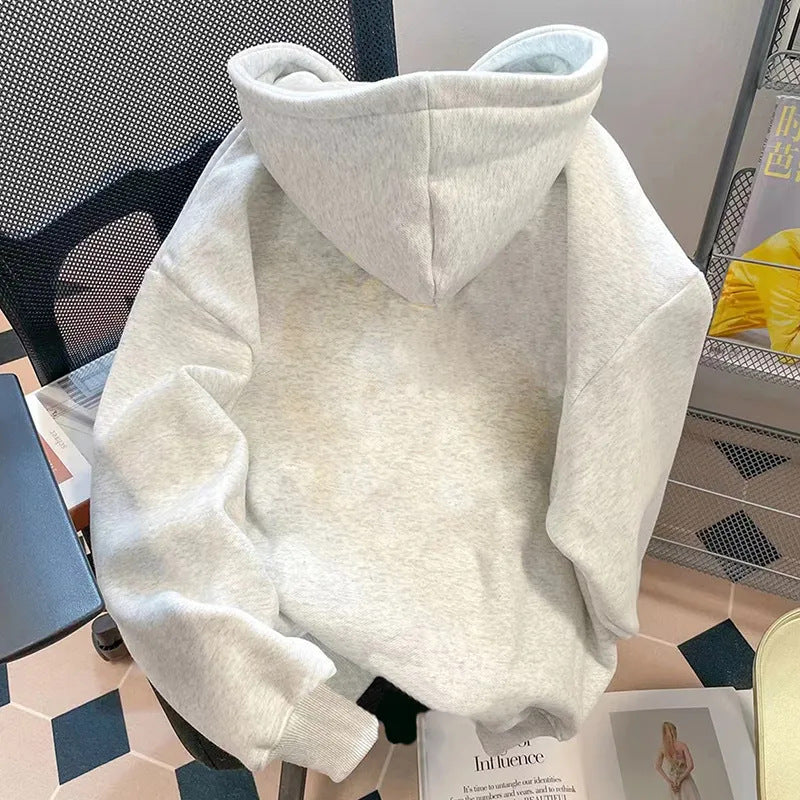 Sweat à capuche pour femmes avec motif animal stylé Chic & Stil
