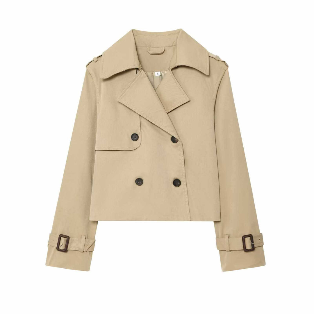 Lune London short trench coat for women