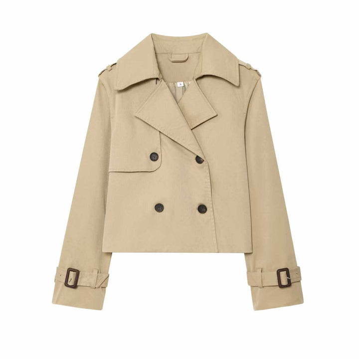 Lune London short trench coat for women