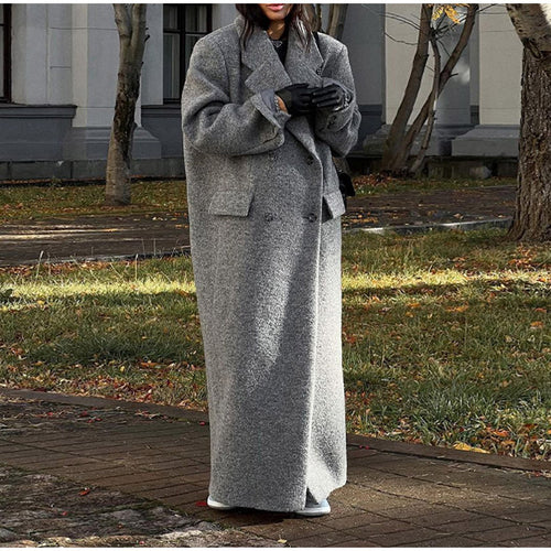 Oversized wool coat for women Amarae