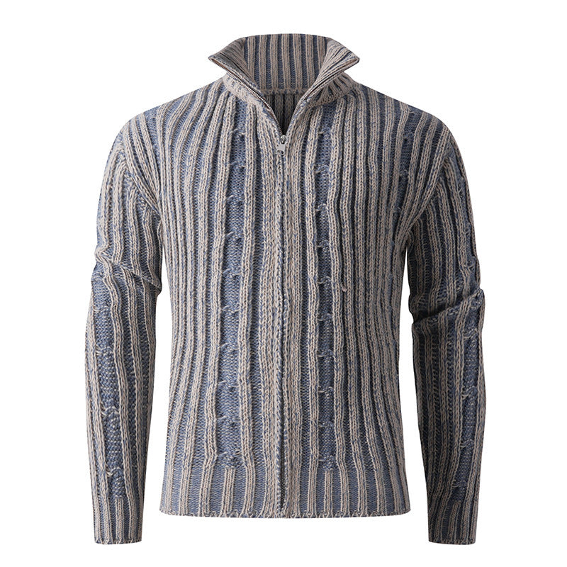 Striped knit sweater for men Lune London