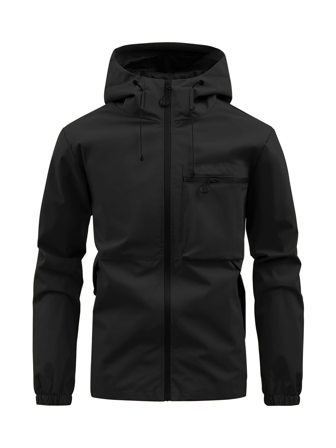 Veste de pluie respirante pour hommes avec capuche réglable Lune London