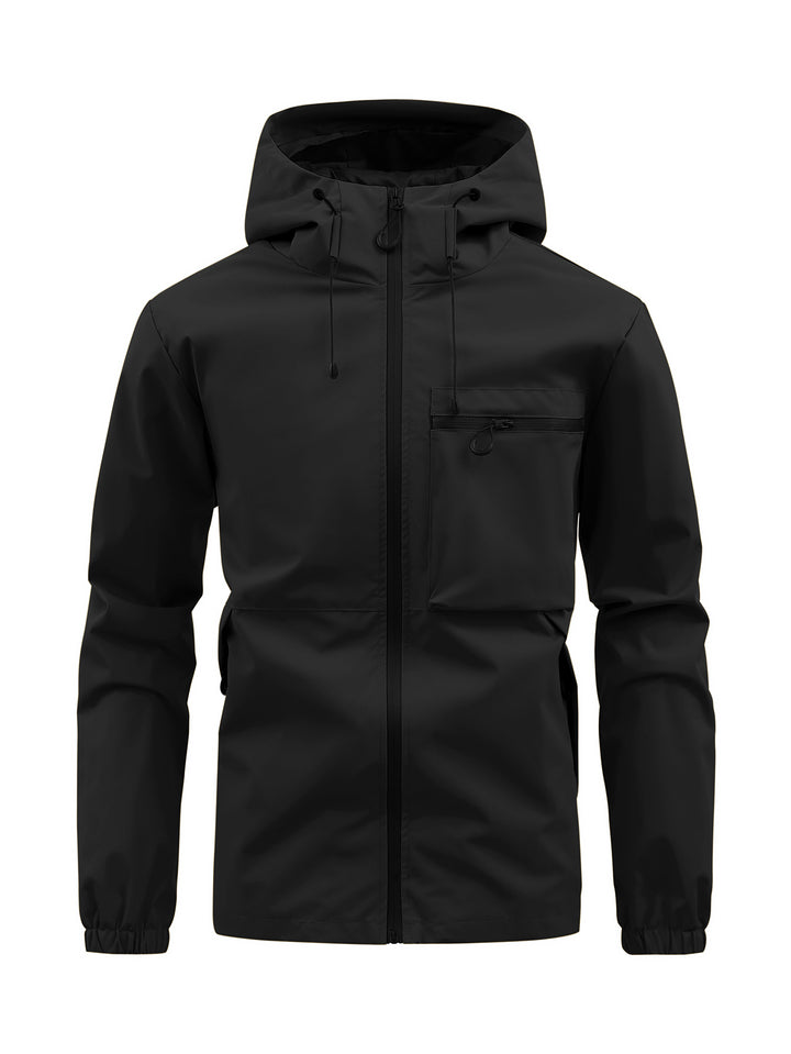 Veste de pluie imperméable pour hommes avec doublure respirante Lune London