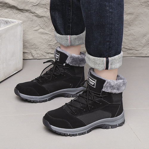 Women's winter boots lined with non-slip sole and insulated collar Amarae