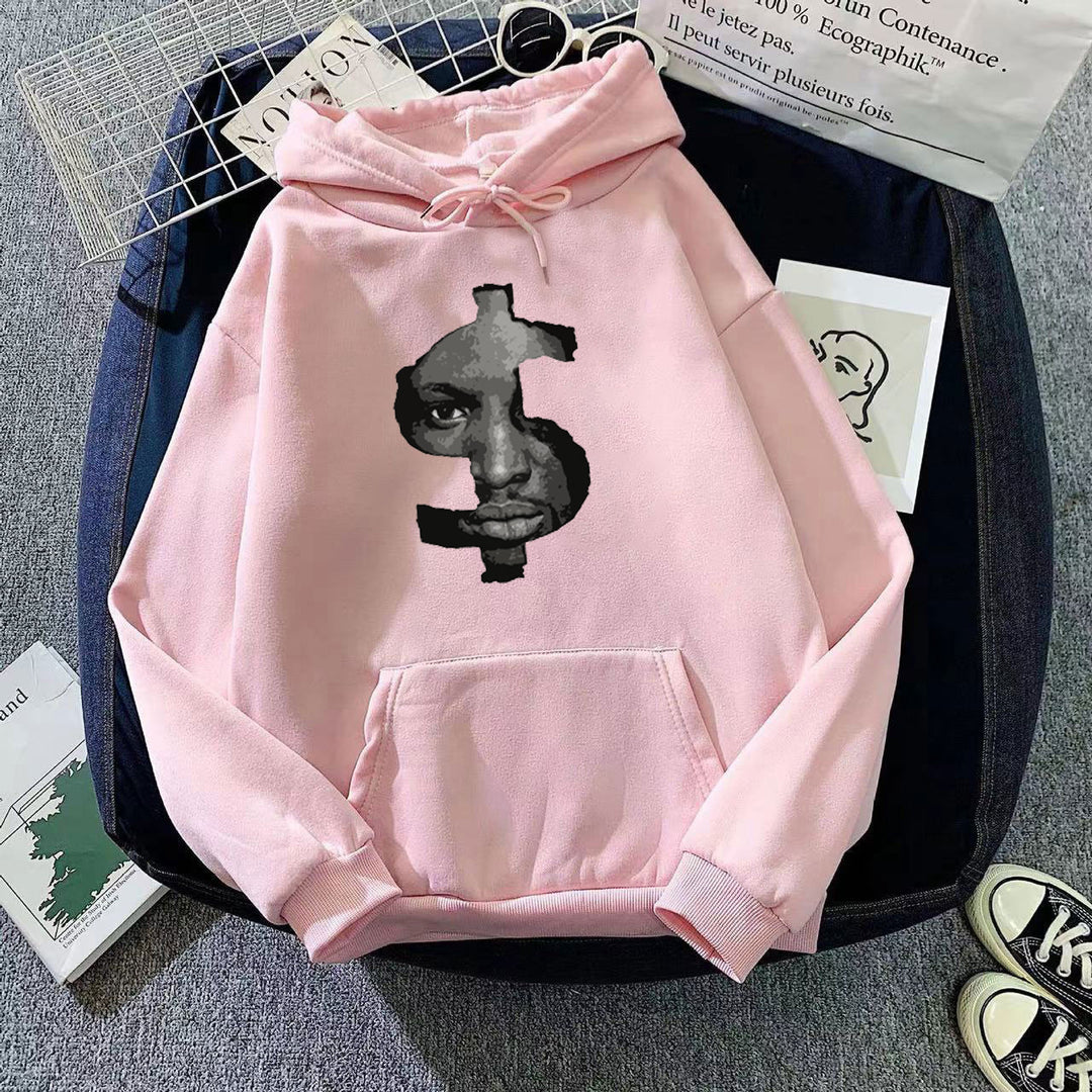 Women's hoodie with striking graphic print Chic & Stil