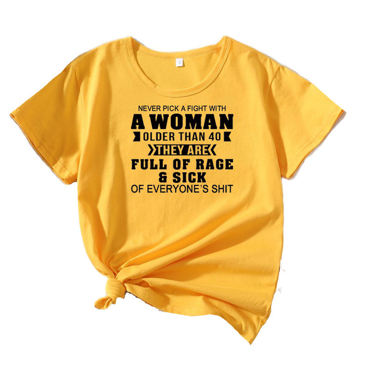 Women Comical Statement T-shirt Lune London