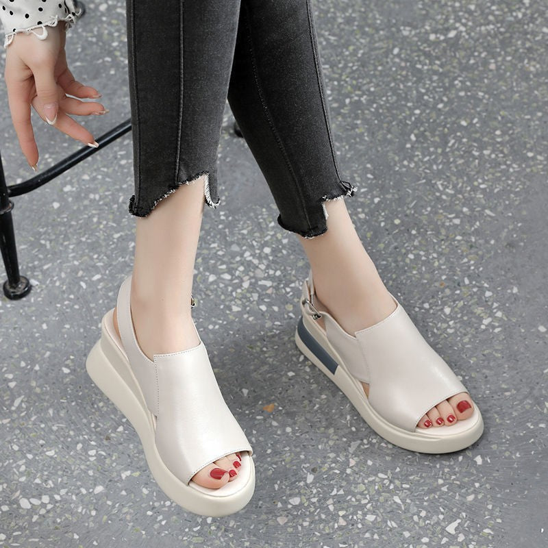 Lune London Women’s Open Heel Platform Sandals