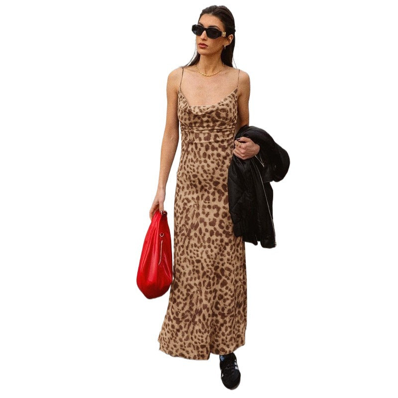 Lune London Elegant maxi dress with spaghetti straps