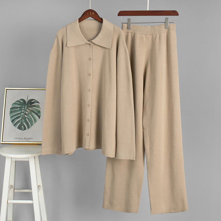 Débardeur en tricot pour femmes avec motif côtelé élégant Chic & Stil