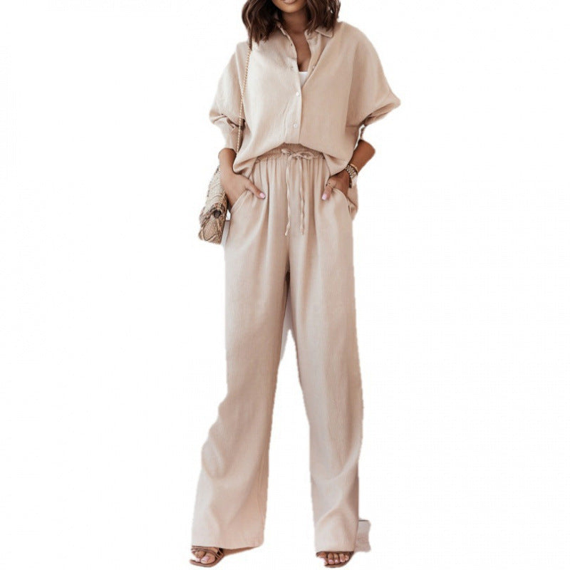 Elegant women, casual two-piece set with a loose fit Lune London