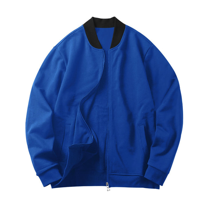 Men's sweatshirt jacket with practical zipper and side pockets Lune London