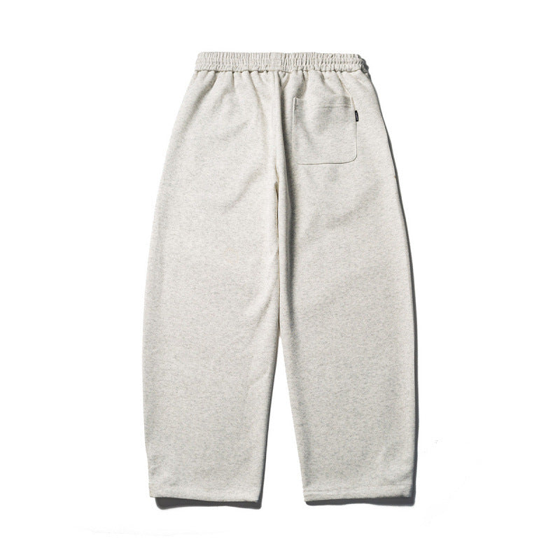 Men's loose-fitting sweatpants with elastic drawstring waistband and cropped leg Amarae